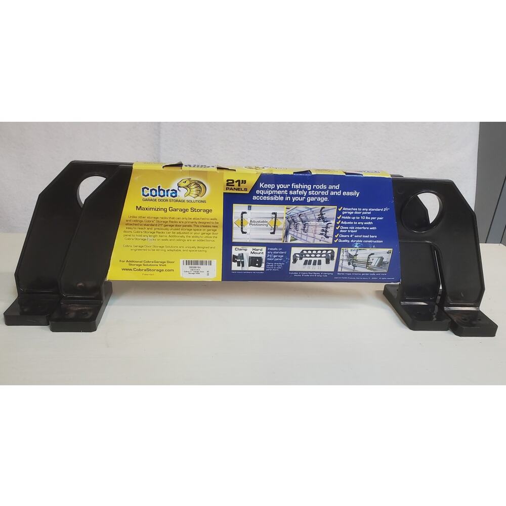 Cobra Garage Door Storage Rack, NEVER USED - Picture 2 of 5